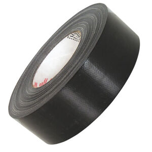 Lepící páska Rothco® 5 cm x 55 m – Černá (Barva: Černá)