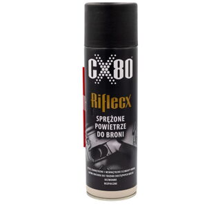 Stlačený vzduch pro čištění zbraně Riflecx® 500 ml (Barva: Černá)