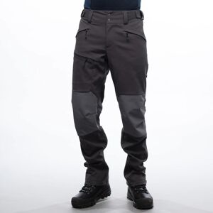 Softshellové kalhoty Fjorda Trekking Hybrid Bergans® – Solid Charcoal / Solid Dark Grey (Barva: Solid Charcoal / Solid Dark Grey, Velikost: XL)