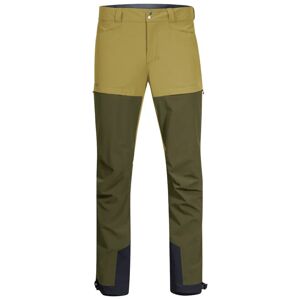 Softshellové kalhoty Bekkely Hybrid Bergans® – Olive Green / Dark Olive Green (Barva: Olive Green / Dark Olive Green, Velikost: M)