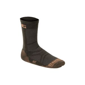 Zimní ponožky Merino Clawgear® – Zelená (Barva: Zelená, Velikost: 39-41)