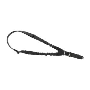 Jednobodový popruh na zbraň Elastic Snap Hook Clawgear® – Černá (Barva: Černá)