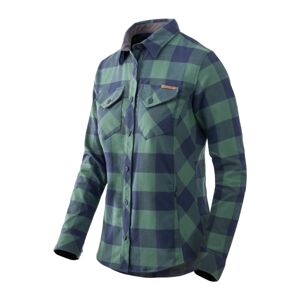 Dámská flanelová košile Marigold Helikon-Tex® – MOSS GREEN CHECKERED (Barva: MOSS GREEN CHECKERED, Velikost: XL)