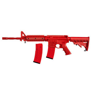 Tréninková puška M4 Training ASP®, 2 zásobníky (Barva: Červená)