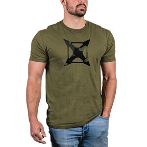 Tričko Stealth Logo Tee Vertx® (Barva: Zelená, Velikost: S)