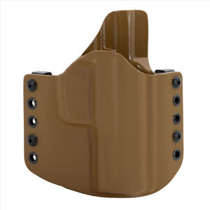 OWB Arex Delta 2 M/X - vnější pistolové pouzdro s polovičním SweatGuardem RH Holsters® – Coyote (Barva: Coyote, Typ uchycení: SpeedLoops)