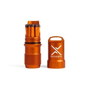 Vodotěsné pouzdro na zápalky MATCHCAP XL™ Exotac® – Oranžová (Barva: Oranžová)
