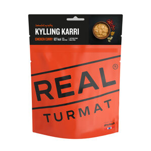 Dehydrované jídlo Kuřecí na kari Real Turmat® (Barva: Oranžová)