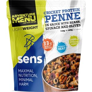 Adventure Menu® - Cvrččí proteinové penne v omáčce s fazolemi 400 g (Barva: Vícebarevná)
