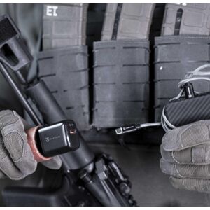 Cestovní nabíječka Base Plug Dual Tactical®, 20 W (Barva: Černá)