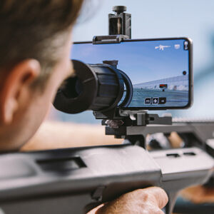 Virtuální mobilní střelnice Mk2 Metal Virtual Shot® (Barva: Černá)
