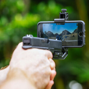 Virtuální mobilní střelnice Mk2 Plastic Virtual Shot® (Barva: Černá)