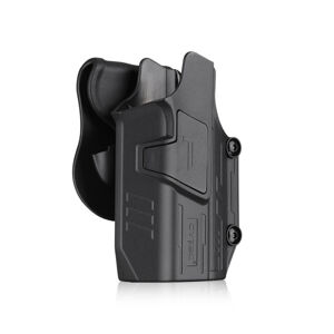 Univerzální pouzdro pistol/svítilna Mega-Fit Cytac®, pádlo – pravá strana, Černá (Barva: Černá, Varianta: pravá strana)