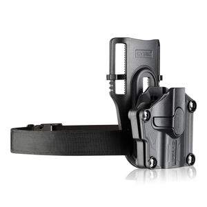 Univerzální pistolové pouzdro Mega-Fit Compact Cytac® / snížená platforma (Barva: Černá)