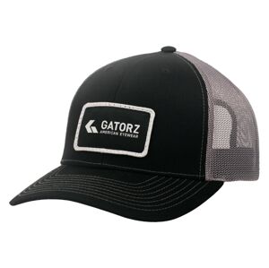 Kšiltovka Snapback Woven Logo Gatorz® – Černá (Barva: Černá)
