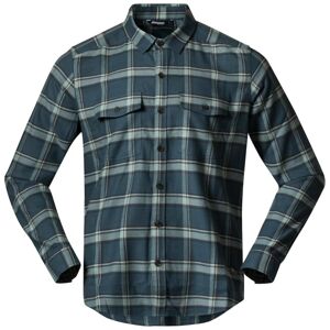 Flanelová košile Tovdal Bergans® – Orion Blue / Misty Forest Check (Barva: Orion Blue / Misty Forest Check, Velikost: S)