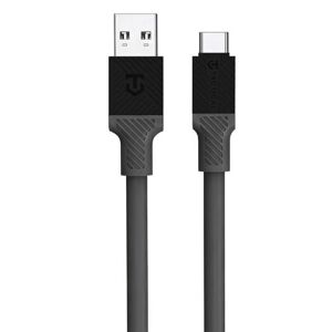 Kabel Fat Man Cable Tactical®, USB-A/USB-C – Šedá (Barva: Šedá)