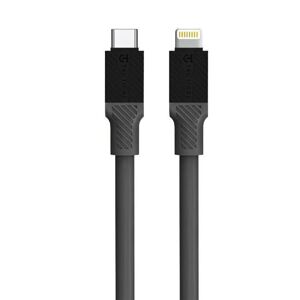 Kabel Fat Man Cable Tactical®, USB-C/Lightning – Šedá (Barva: Šedá)