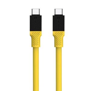 Kabel Fat Man Cable Tactical®, USB-C/USB-C – Žlutá (Barva: Žlutá)