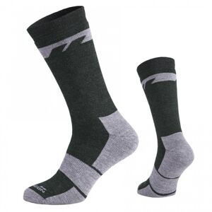 Ponožky Alpine Merino Heavy Pentagon® – Olive Green (Barva: Olive Green, Velikost: 42-44)
