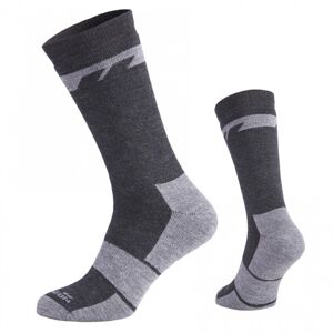 Ponožky Alpine Merino Heavy Pentagon® – Cinder Grey (Barva: Cinder Grey, Velikost: 42-44)