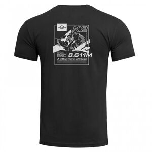 Pánské tričko K2 Mountain Pentagon® – Černá (Barva: Černá, Velikost: 3XL)