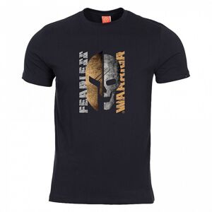 Pánské tričko Fearless Warrior Pentagon® – Černá (Barva: Černá, Velikost: L)