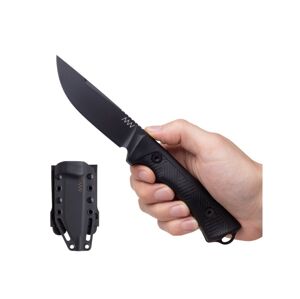 Nůž s pevnou čepelí P200 ANV® – Černá čepel - Cerakote, Černá (Barva: Černá, Varianta: Černá čepel - Cerakote)