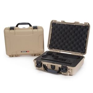 Odolný vodotěsný kufr 910 s pěnou pro 2x Classic Pistol Nanuk® – Tan (Barva: Tan)