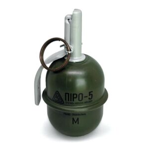 Simulační a cvičný granát PIRO-5M Pyrosoft® (Barva: Zelená)