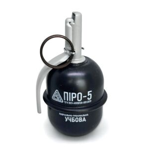 Simulační a cvičný granát PIRO-5 Pyrosoft® (Barva: Černá)